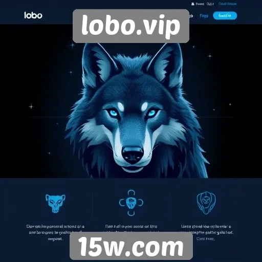 Exploração das funcionalidades oferecidas pelo site lobo.vip